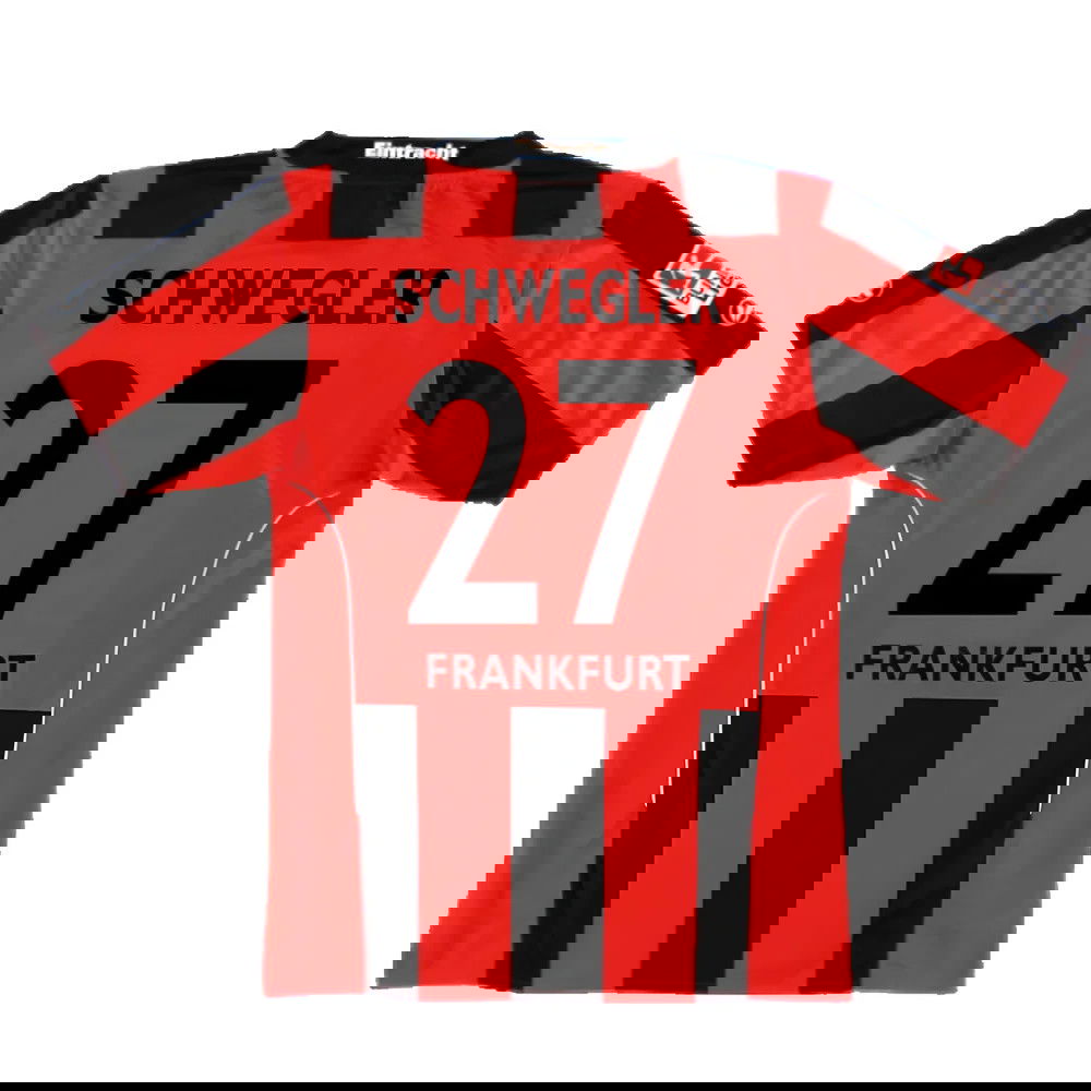 Eintracht Frankfurt 2010-12 Home Shirt ((Very Good) S) (Schwegler 27)