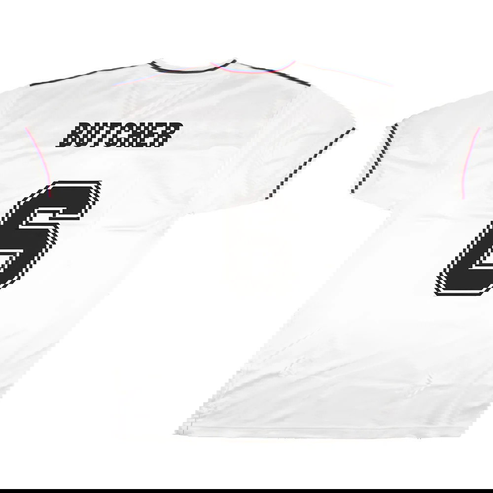 England 1980-82 Score Draw Replica Home Shirt (XL) (Good) (Butcher 6)