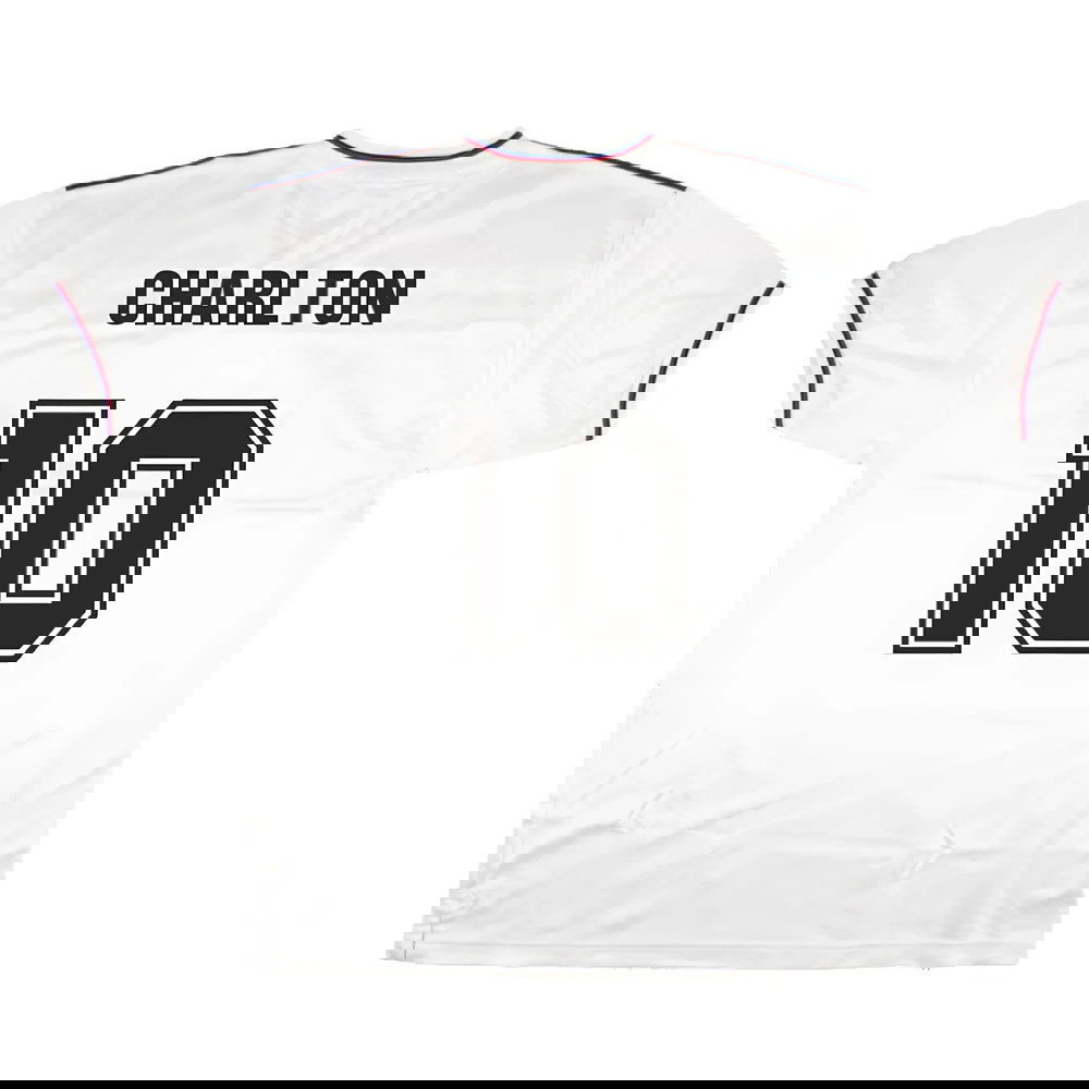 England 1980-82 Score Draw Replica Home Shirt (XL) (Good) (Charlton 10)