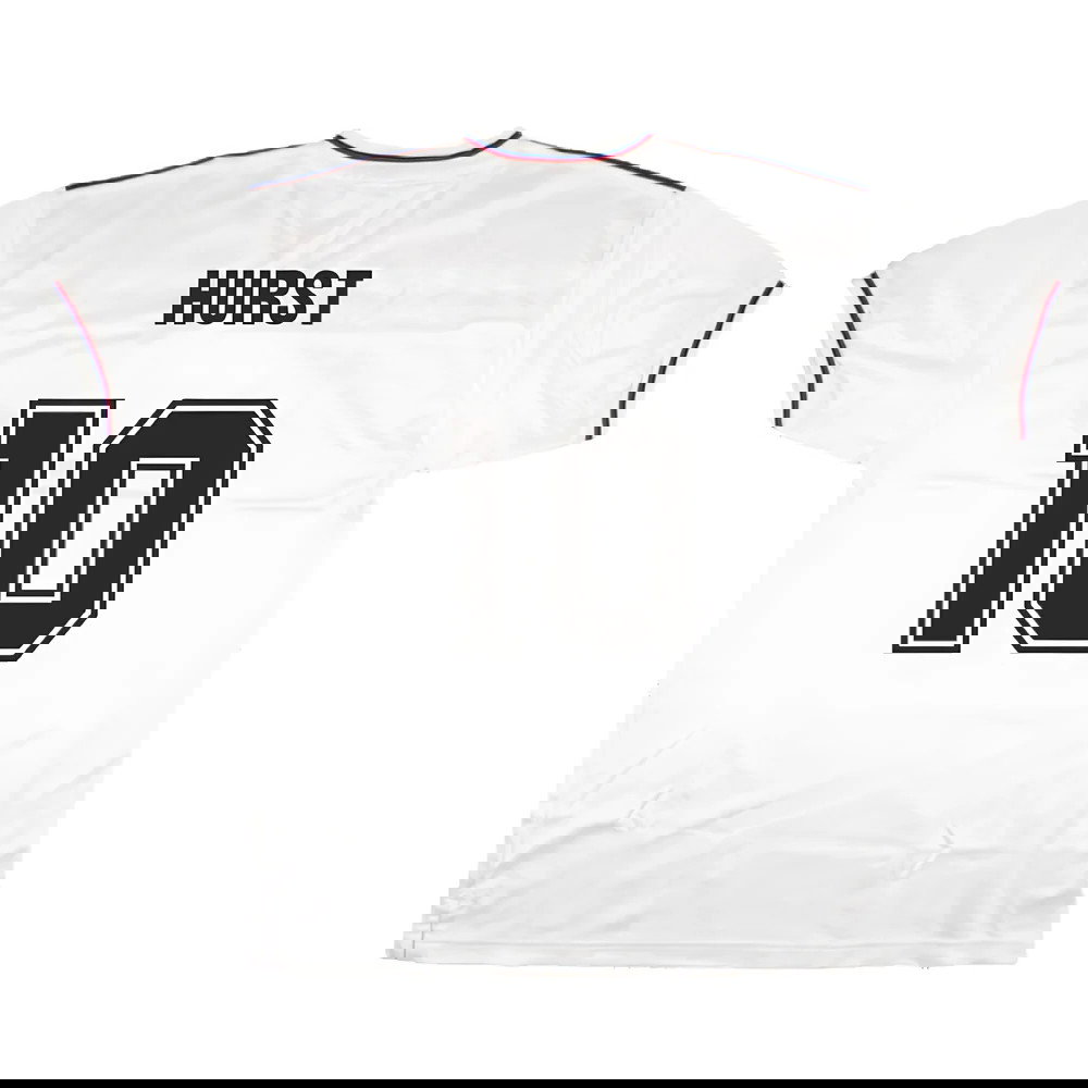 England 1980-82 Score Draw Replica Home Shirt (XL) (Good) (Hurst 10)