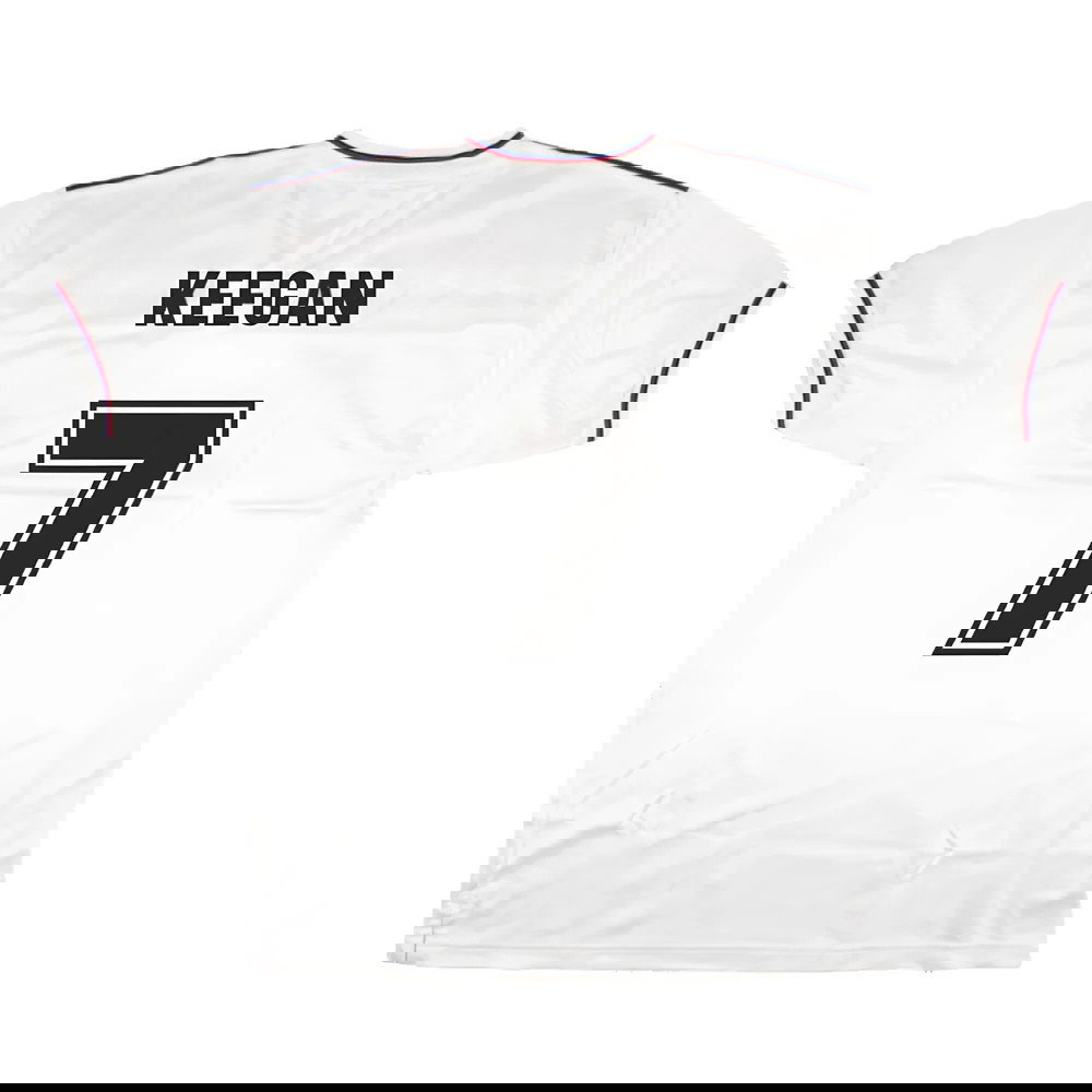 England 1980-82 Score Draw Replica Home Shirt (XL) (Good) (Keegan 7)