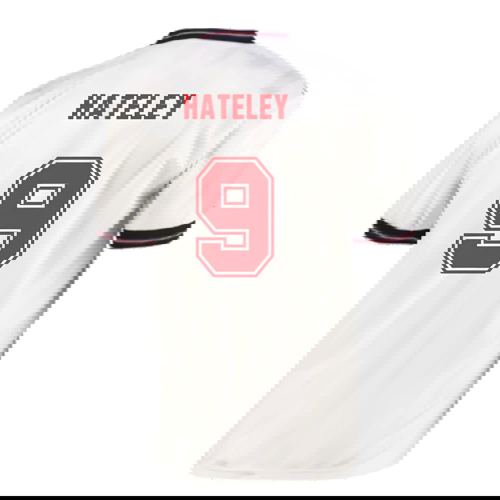 England 1986 Home World Cup Finals Retro Shirt (Hateley 9)