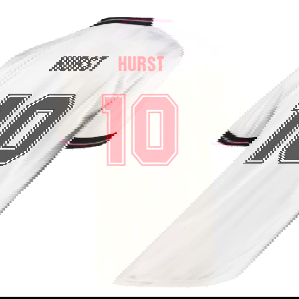 England 1986 Home World Cup Finals Retro Shirt (HURST 10)