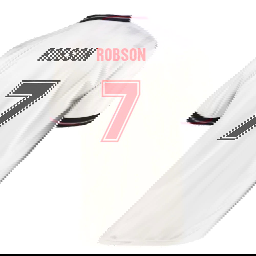 England 1986 Home World Cup Finals Retro Shirt (Robson 7)