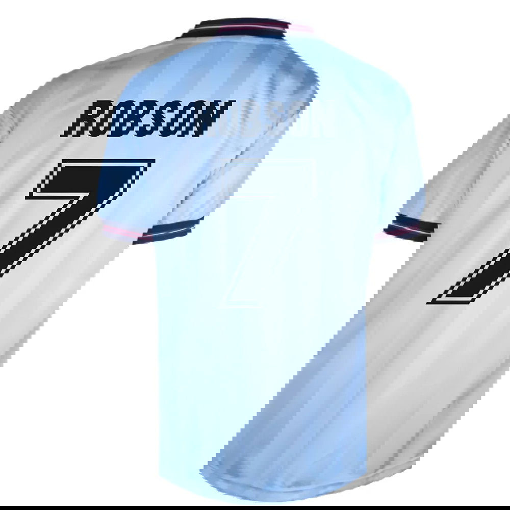 England 1986 World Cup Finals Third Shirt (Robson 7)