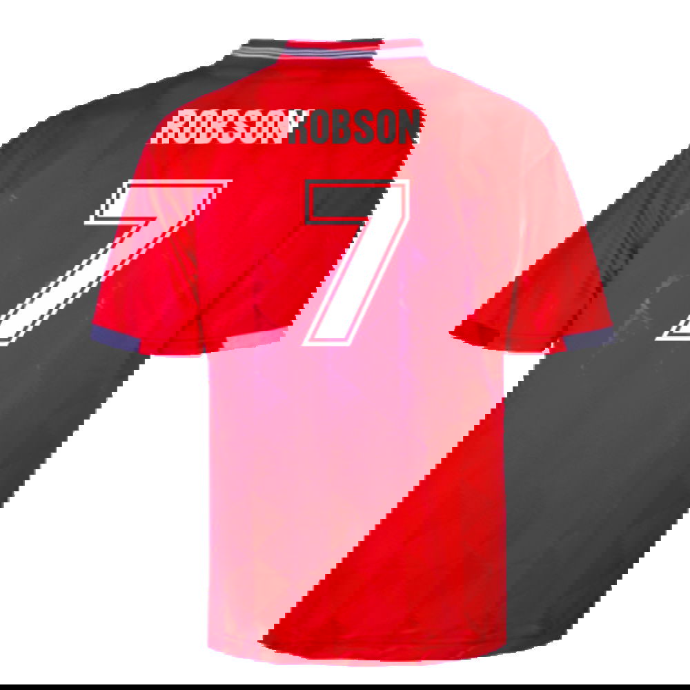 England 1989 Away Retro Shirt (Robson 7)