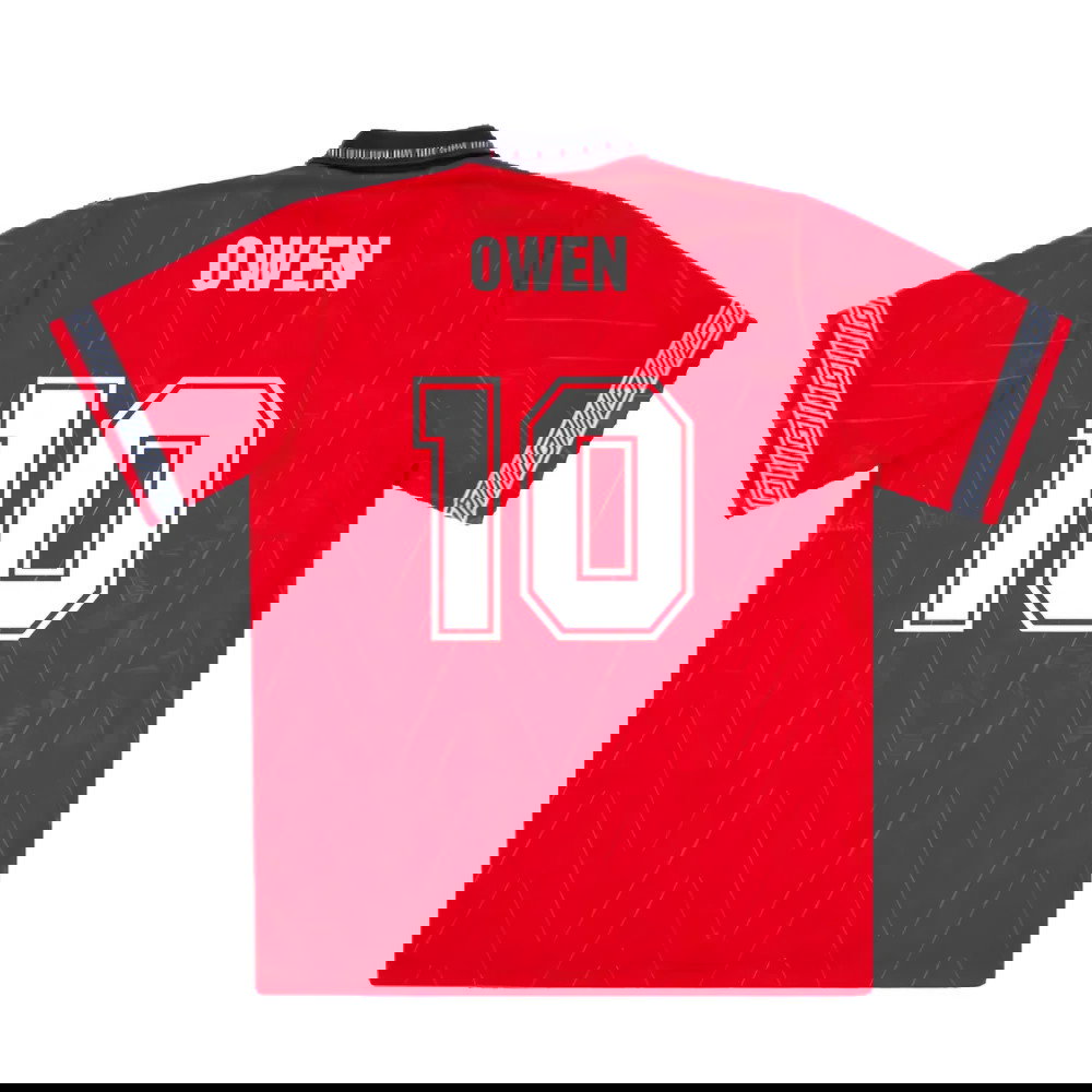 England 1990-92 Away Shirt (L) (Excellent) (Owen 10)