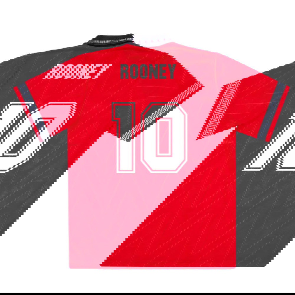 England 1990-92 Away Shirt (L) (Excellent) (Rooney 10)