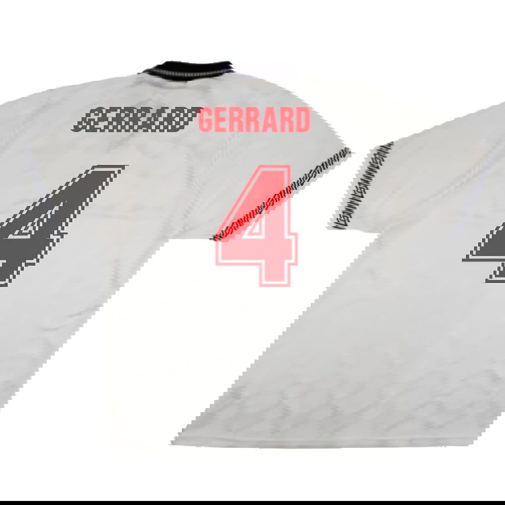 England 1990-92 Home Shirt (L) (Excellent) (Gerrard 4)