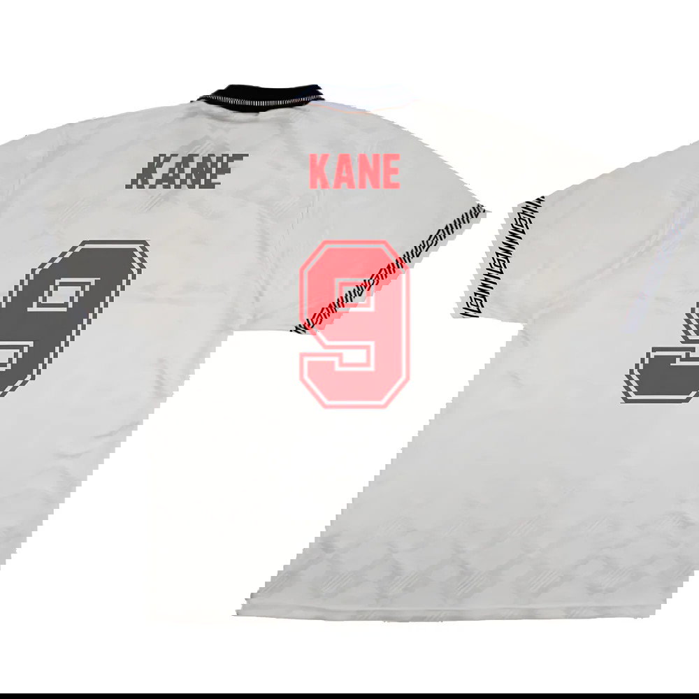 England 1990-92 Home Shirt (XL) (Very Good) (Kane 9)