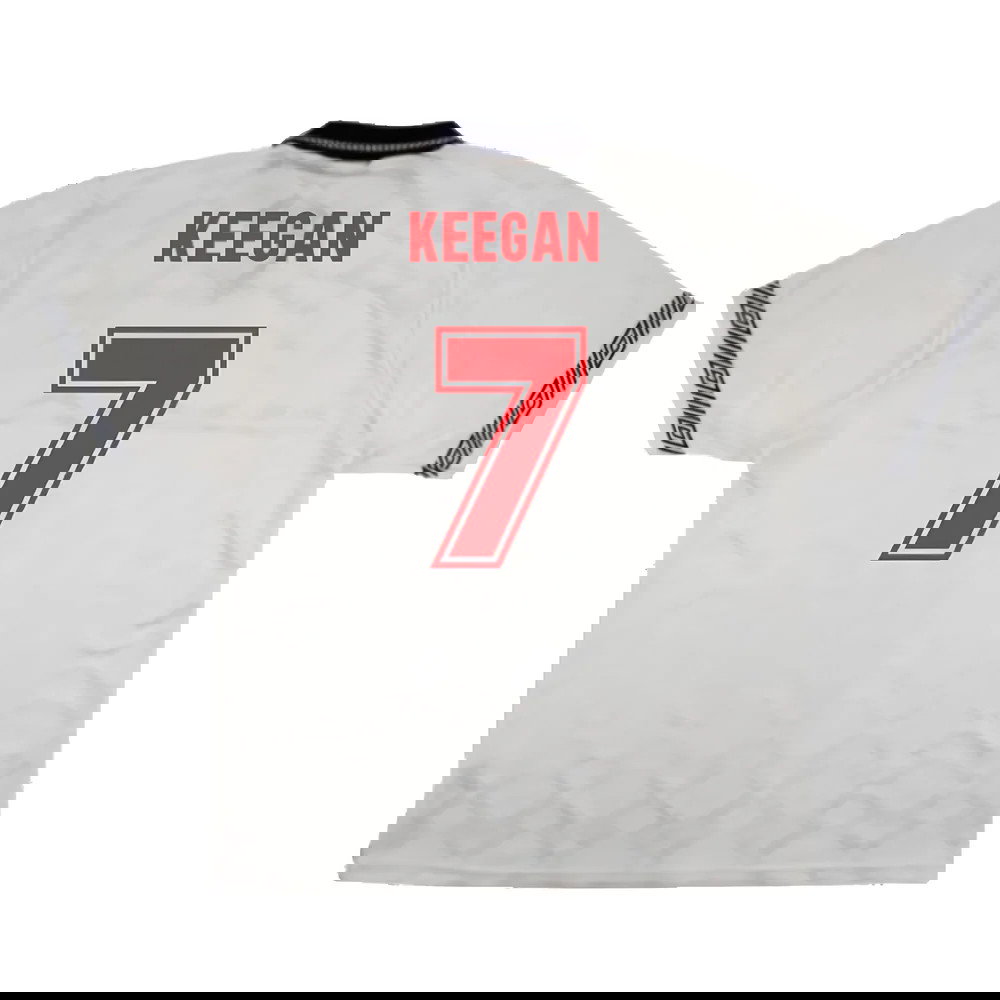 England 1990-92 Home Shirt (M) (Excellent) (Keegan 7)