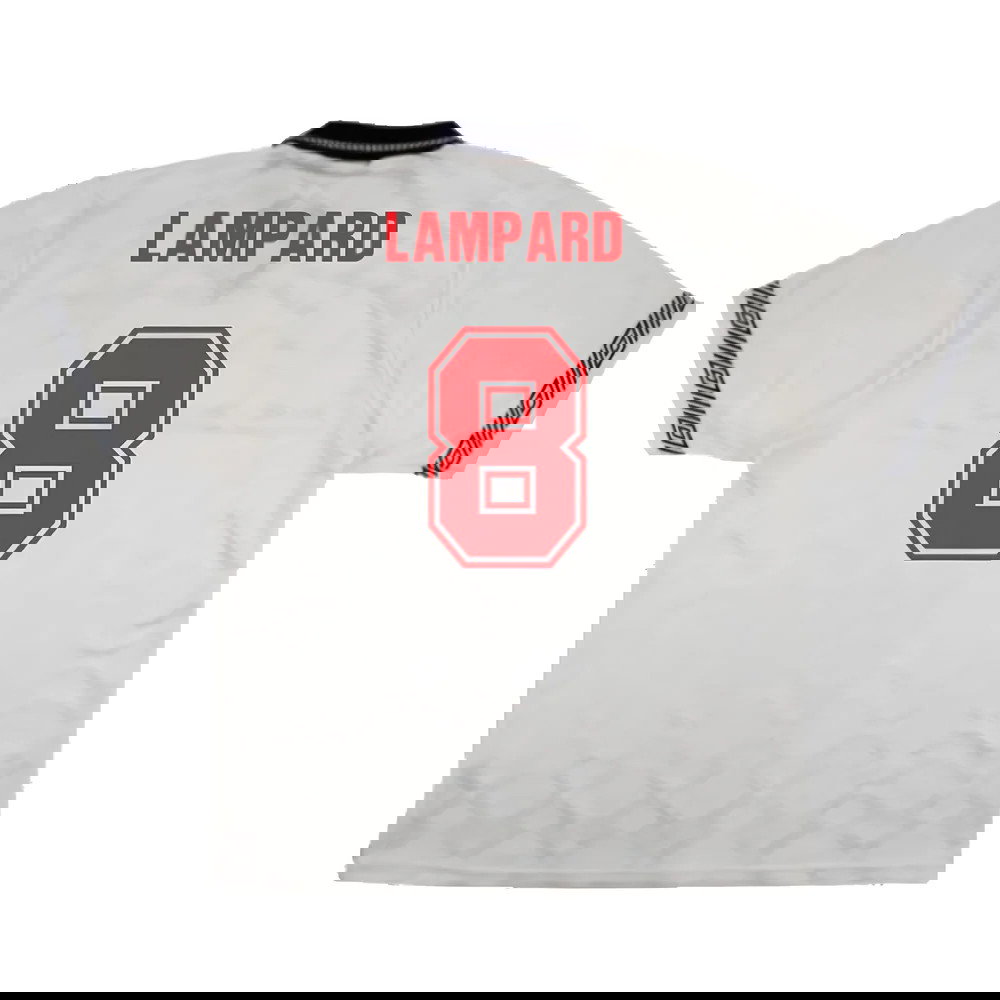 England 1990-92 Home Shirt (XL) (Good) (Lampard 8)