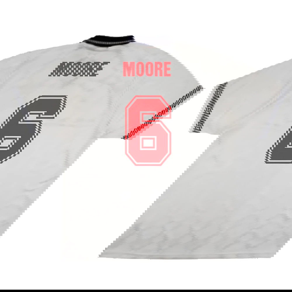 England 1990-92 Home Shirt (M) (Excellent) (Moore 6)