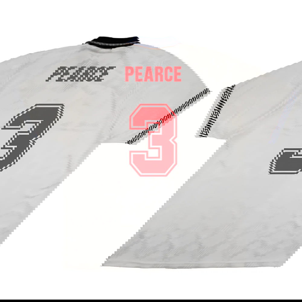 England 1990-92 Home Shirt (XL) (Very Good) (Pearce 3)