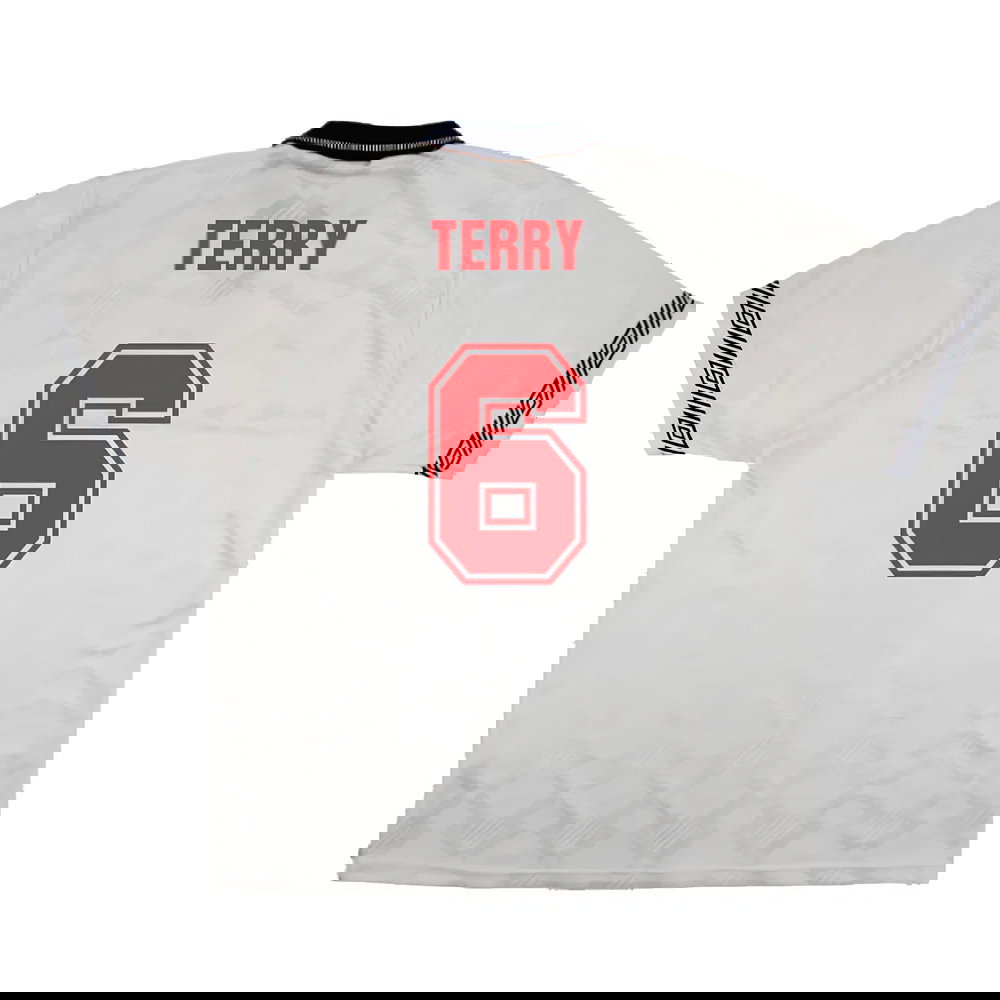 England 1990-92 Home Shirt (XL) (Very Good) (Terry 6)