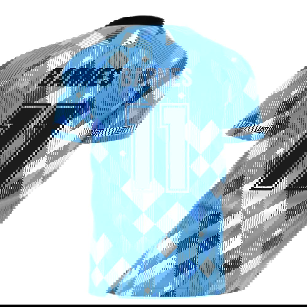 England 1990 Third Concept Football Shirt (Libero) (Barnes 11)