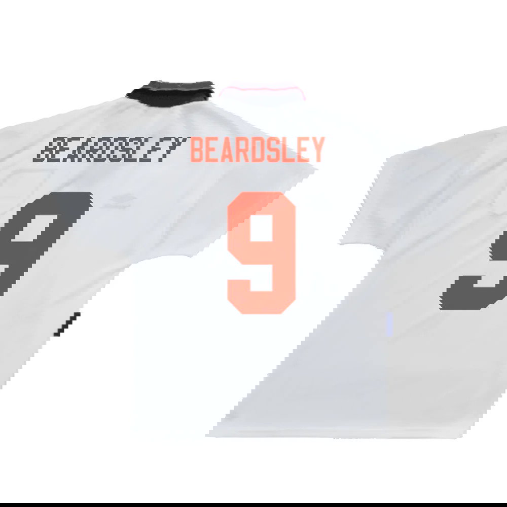 England 1993-1995 Home Shirt (L) (Excellent) (Beardsley 9)