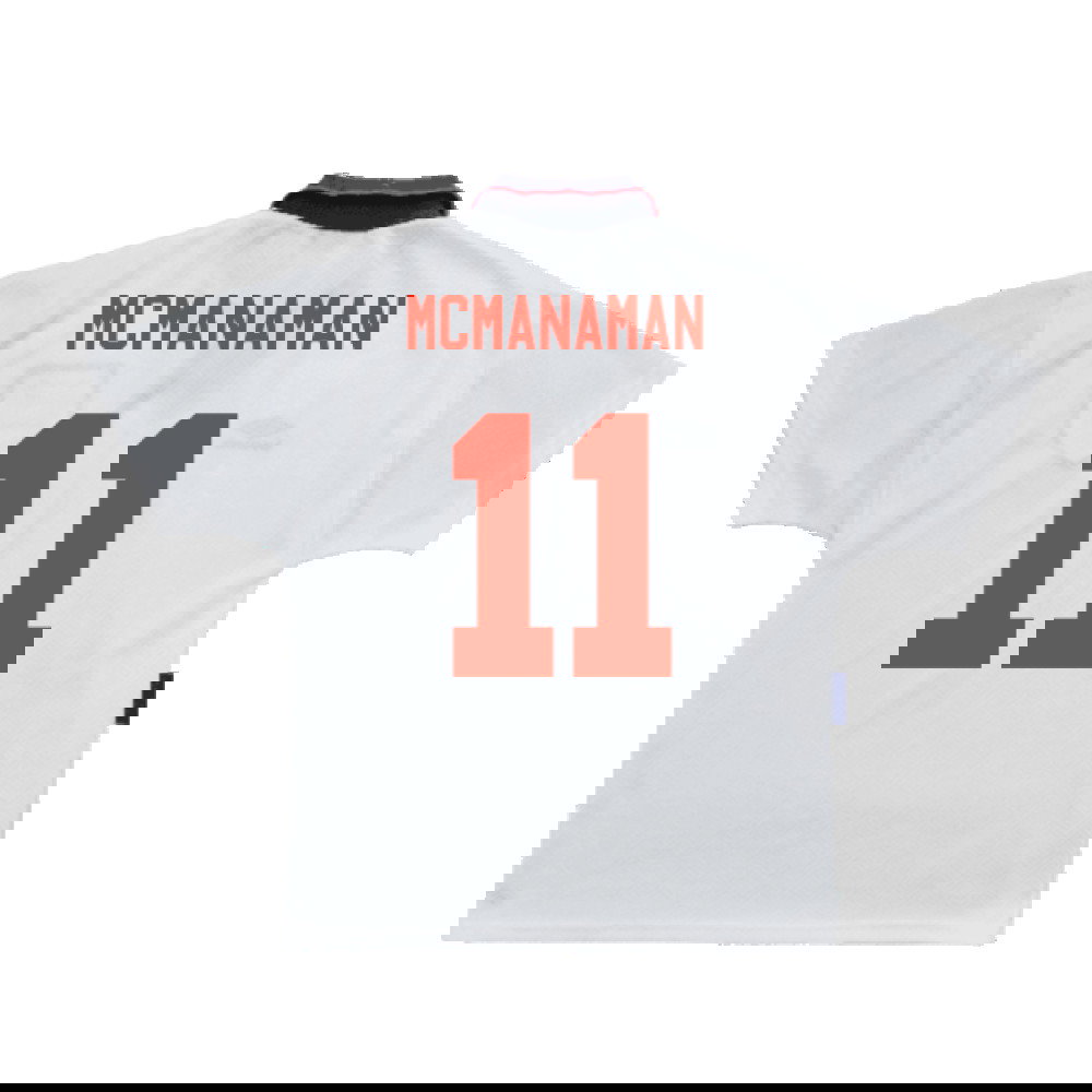 England 1993-1995 Home Shirt (L) (Excellent) (McManaman 11)