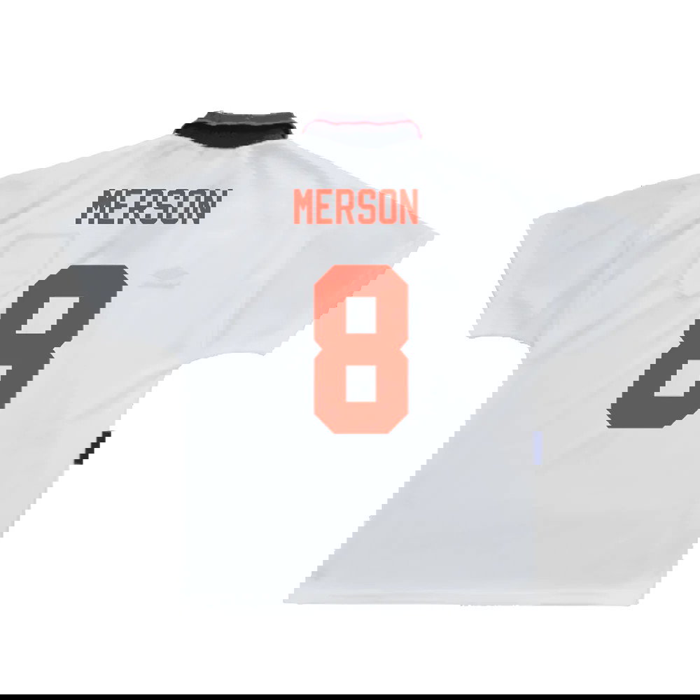 England 1993-1995 Home Shirt (L) (Excellent) (Merson 8)