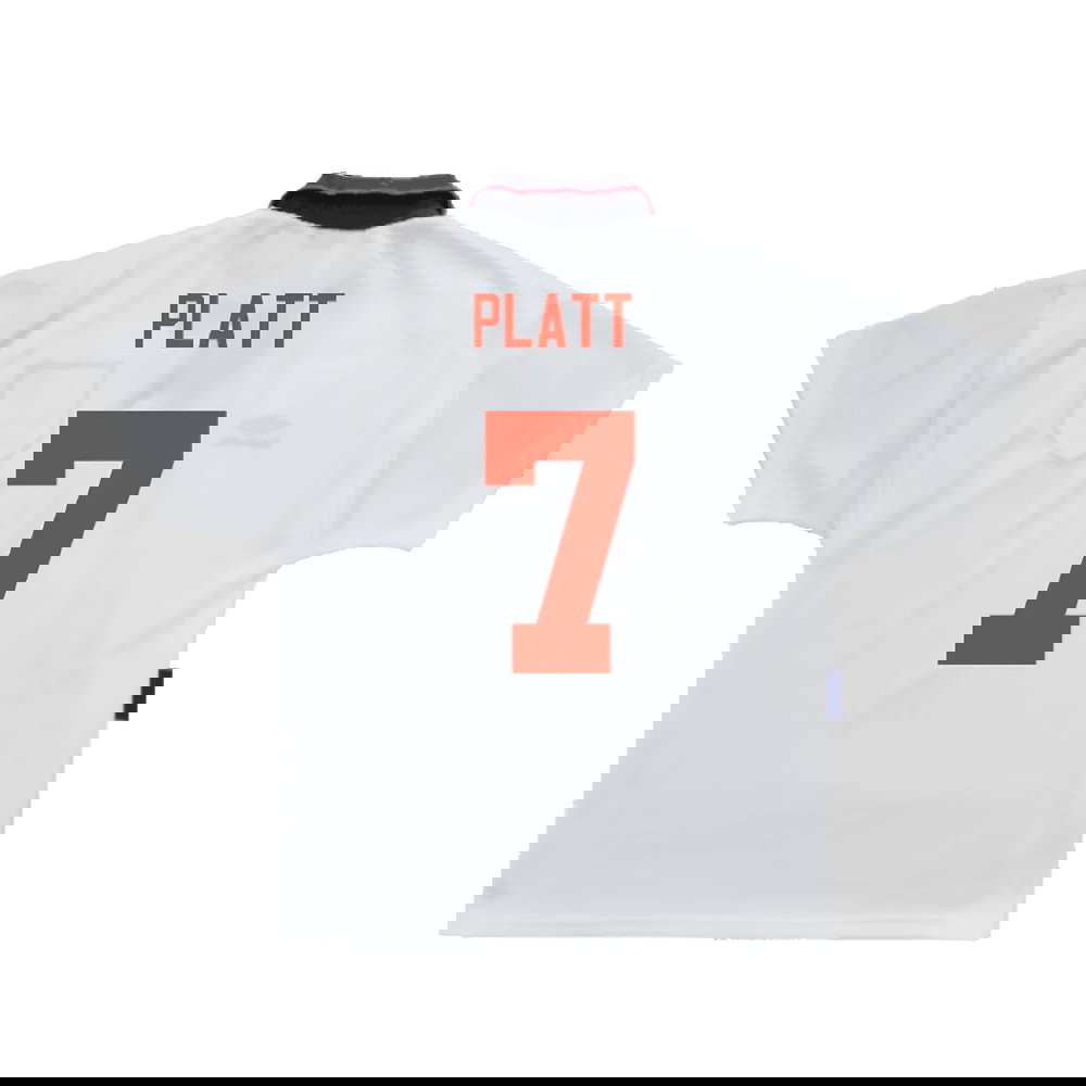 England 1993-1995 Home Shirt (L) (Excellent) (Platt 7)