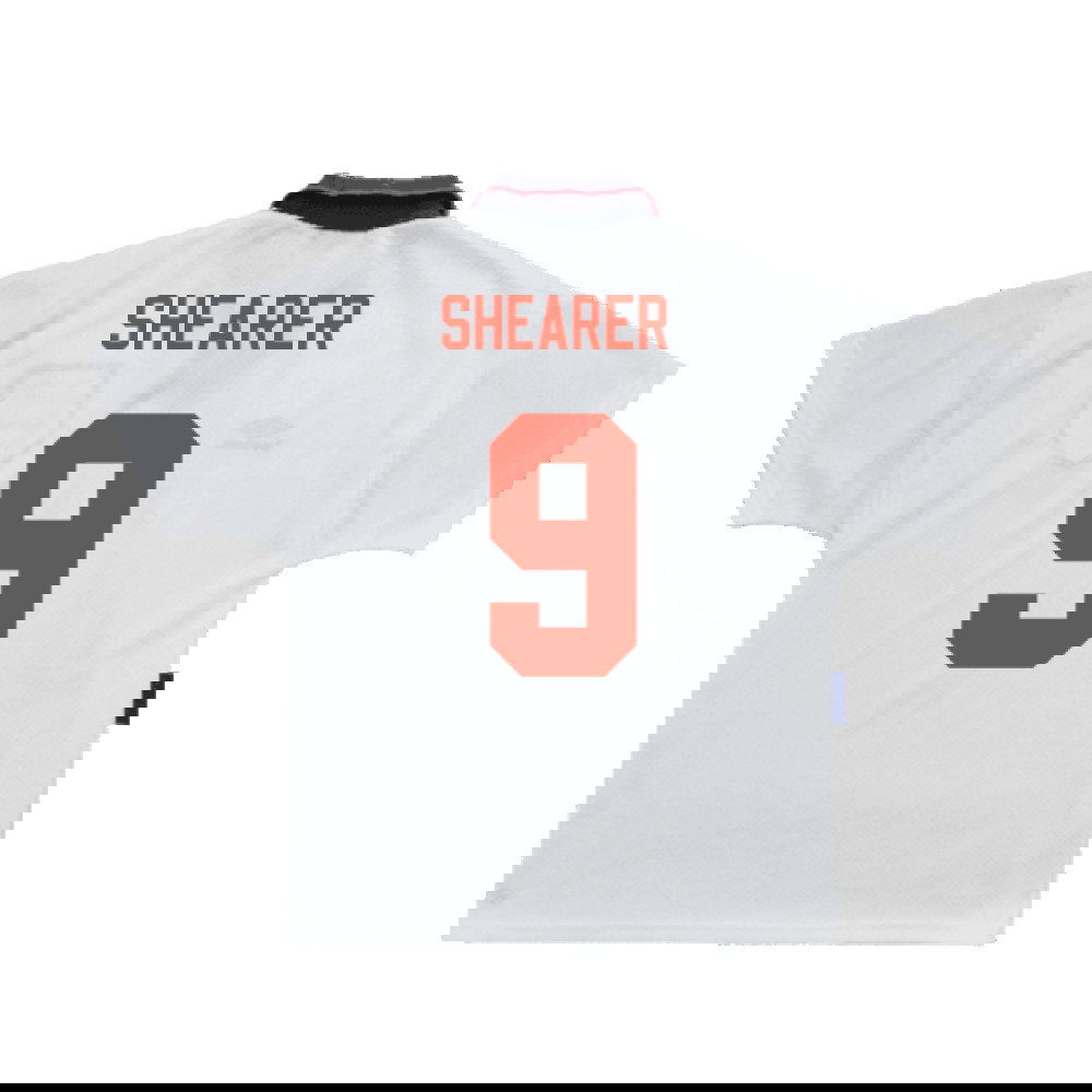 England 1993-1995 Home Shirt (L) (Excellent) (Shearer 9)