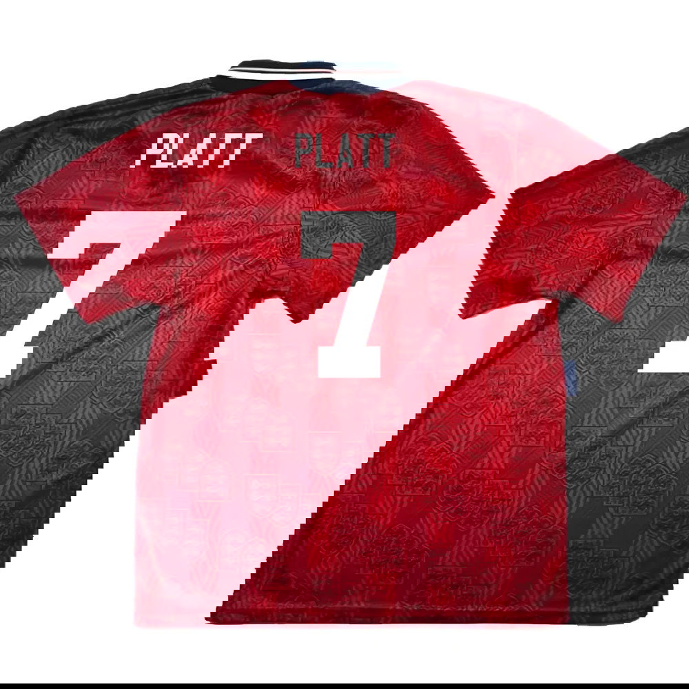 England 1993-95 Away Shirt (Very Good) (Platt 7)