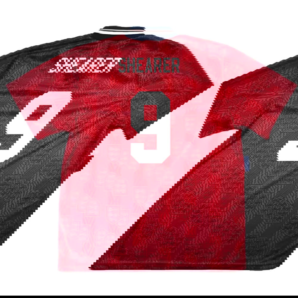 England 1993-95 Away Shirt (L) (Mint) (Shearer 9)