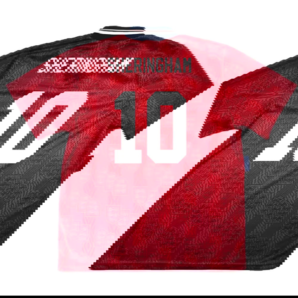 England 1993-95 Away Shirt (Very Good) (Sheringham 10)
