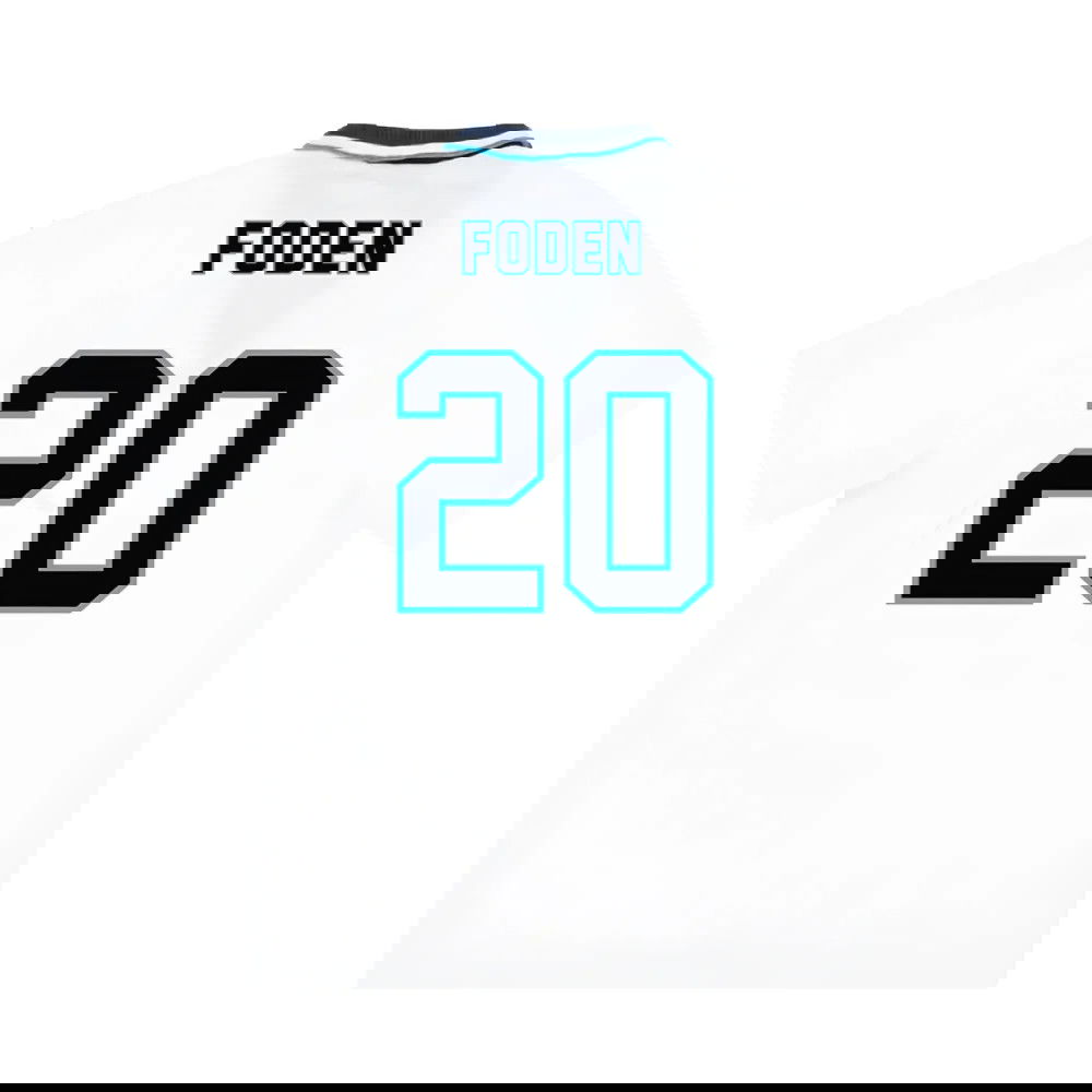 England 1995-97 Home Shirt (XL) (Foden 20) (Excellent)