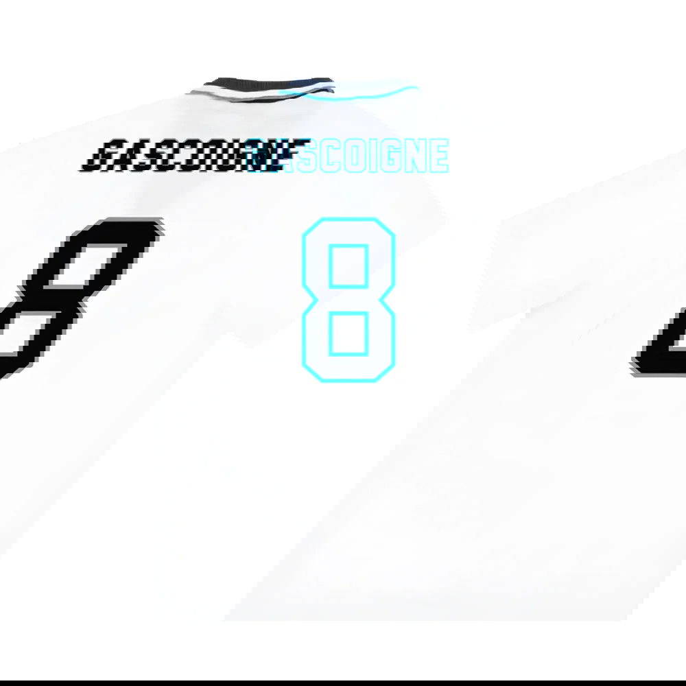 England 1995-97 Home Shirt (XL) (GASCOIGNE 8) (Excellent)