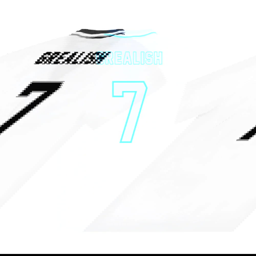 England 1995-97 Home Shirt (XL) (Grealish 7) (Excellent)