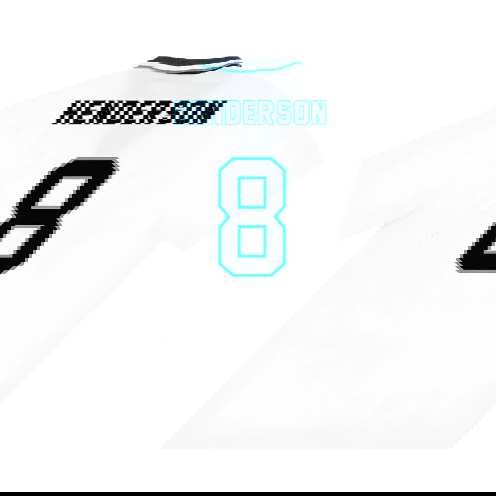 England 1995-97 Home Shirt (XL) (Henderson 8) (Excellent)