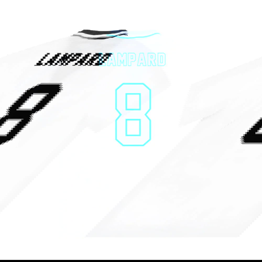 England 1995-97 Home Shirt (XL) (LAMPARD 8) (Excellent)