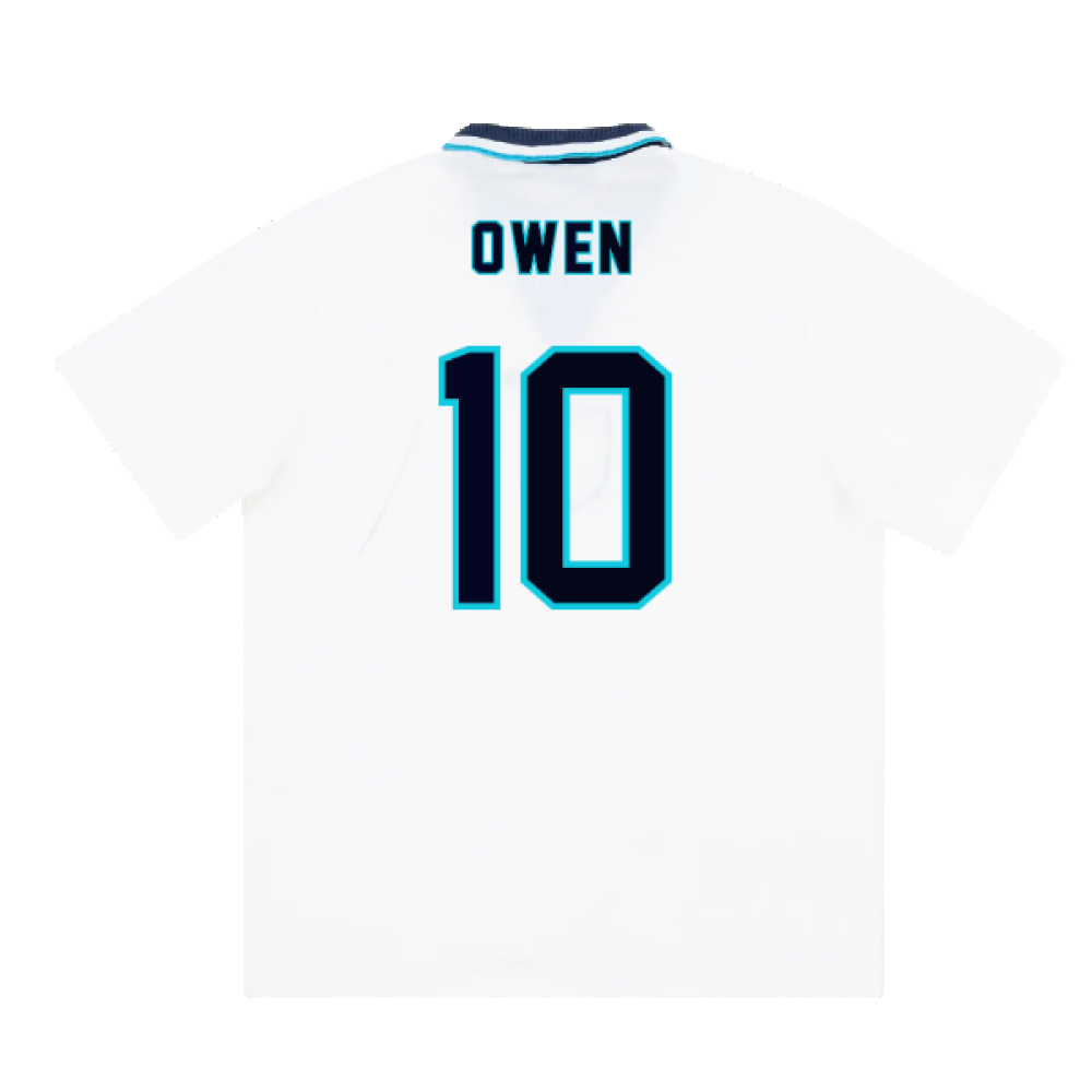 England 1995-97 Home Shirt (XL) (OWEN 10) (Excellent)