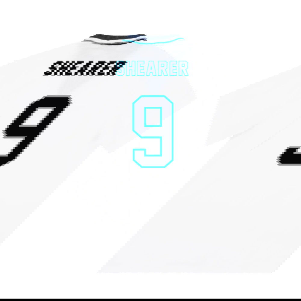 England 1995-97 Home Shirt (XL) (SHEARER 9) (Excellent)