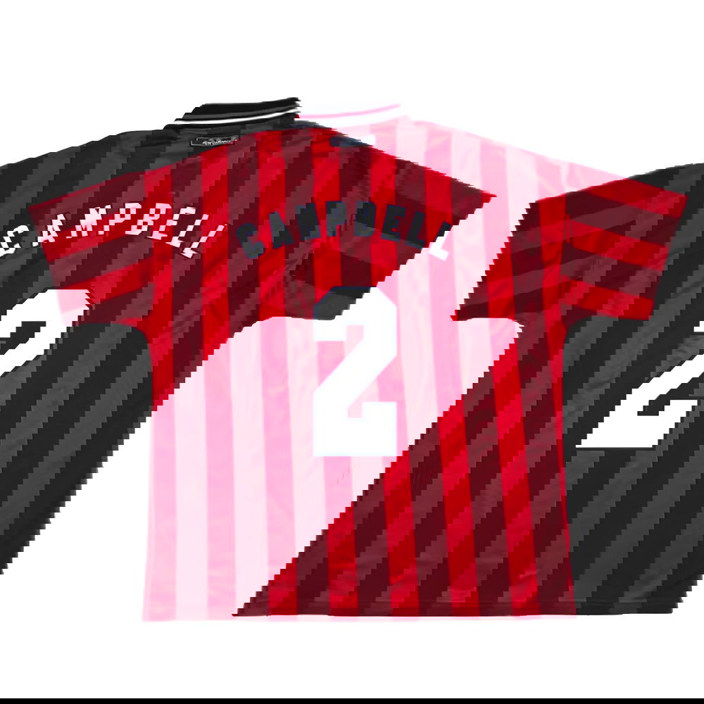 England 1997-99 Away Shirt (XL) (Excellent) (CAMPBELL 2)