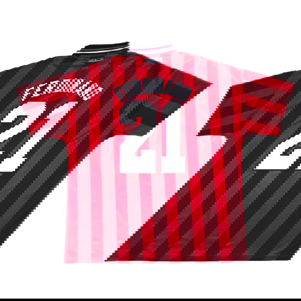 England 1997-99 Away Shirt (Good) (FERDINAND 21)