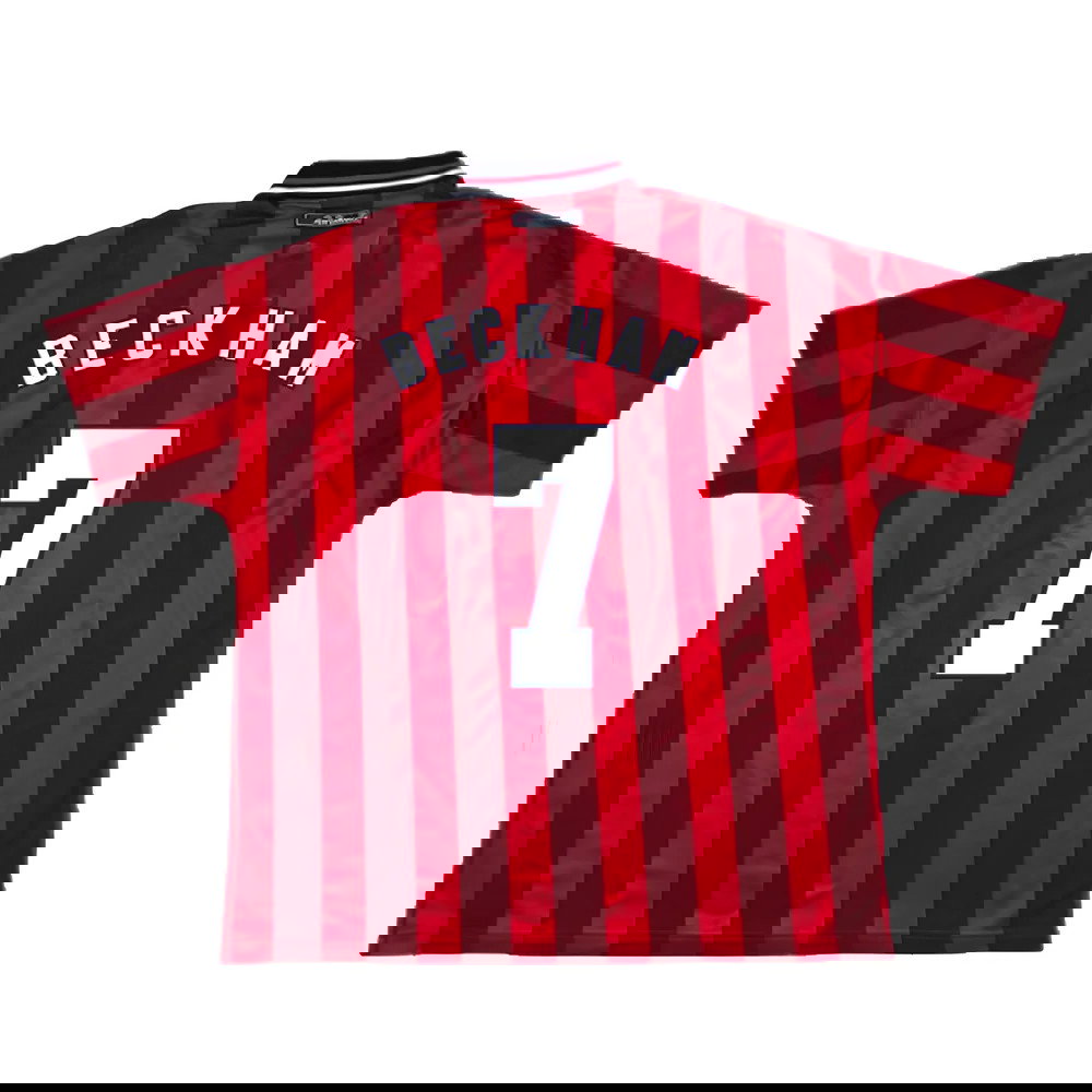 England 1998-99 Away Shirt (XL) (Excellent) (BECKHAM 7)