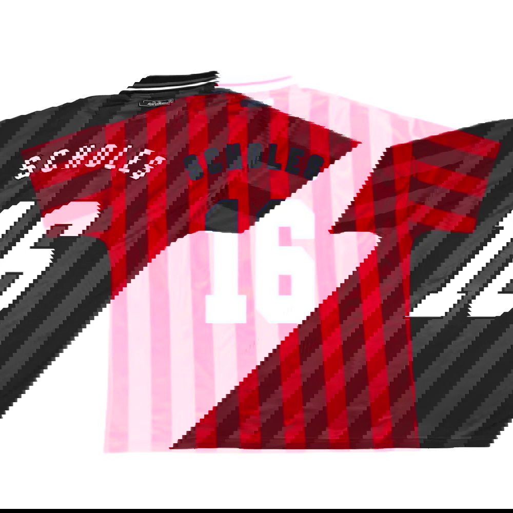 England 1998-99 Away Shirt (XL) (Excellent) (SCHOLES 16)