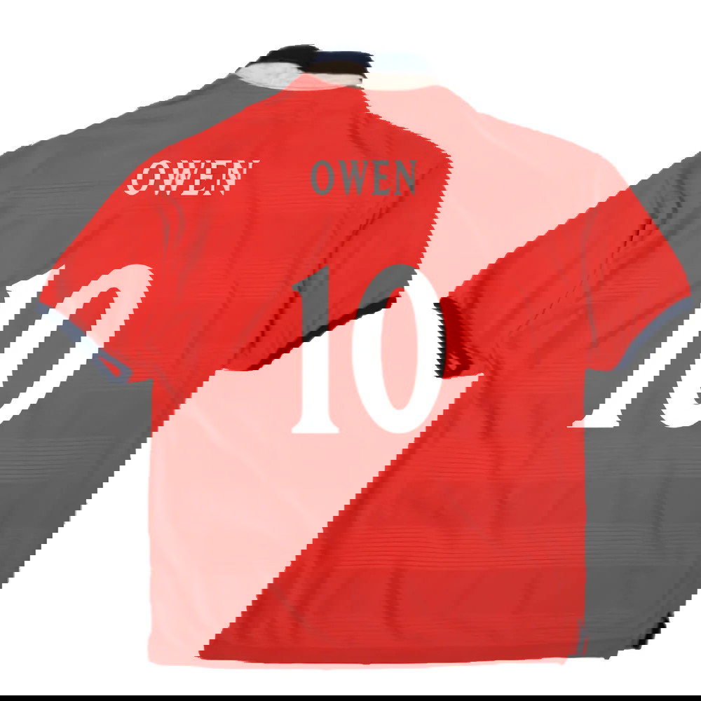 England 1999-01 Away Shirt (Excellent) (Owen 10)