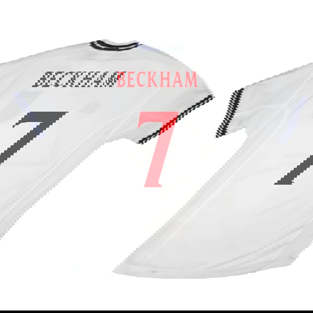 England 1999-01 Home Shirt (XL) (Very Good) (Beckham 7)