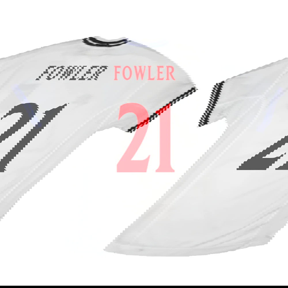 England 1999-01 Home Shirt (XL) (Very Good) (Fowler 21)