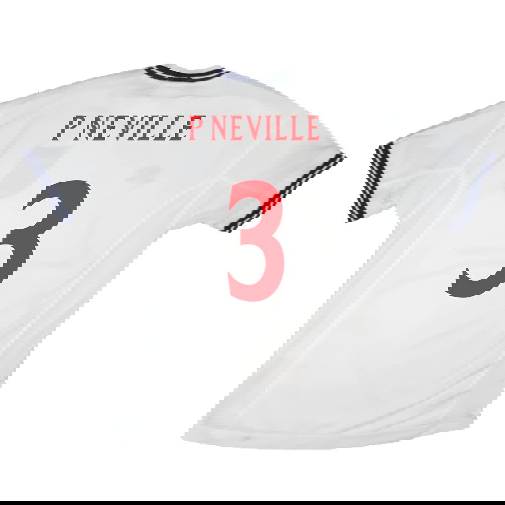 England 1999-01 Home Shirt (XL) (Very Good) (P Neville 3)