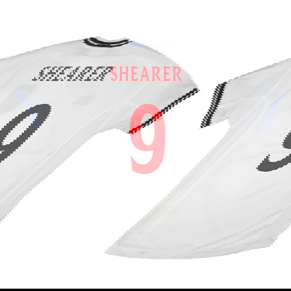 England 1999-01 Home Shirt (XL) (Very Good) (Shearer 9)