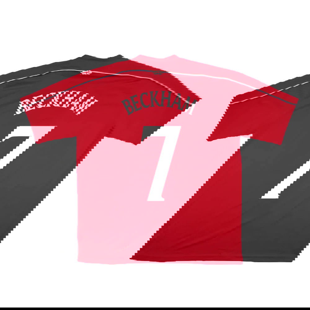 England 2000s Umbro Training Shirt (XXL) (Very Good) (Beckham 7)