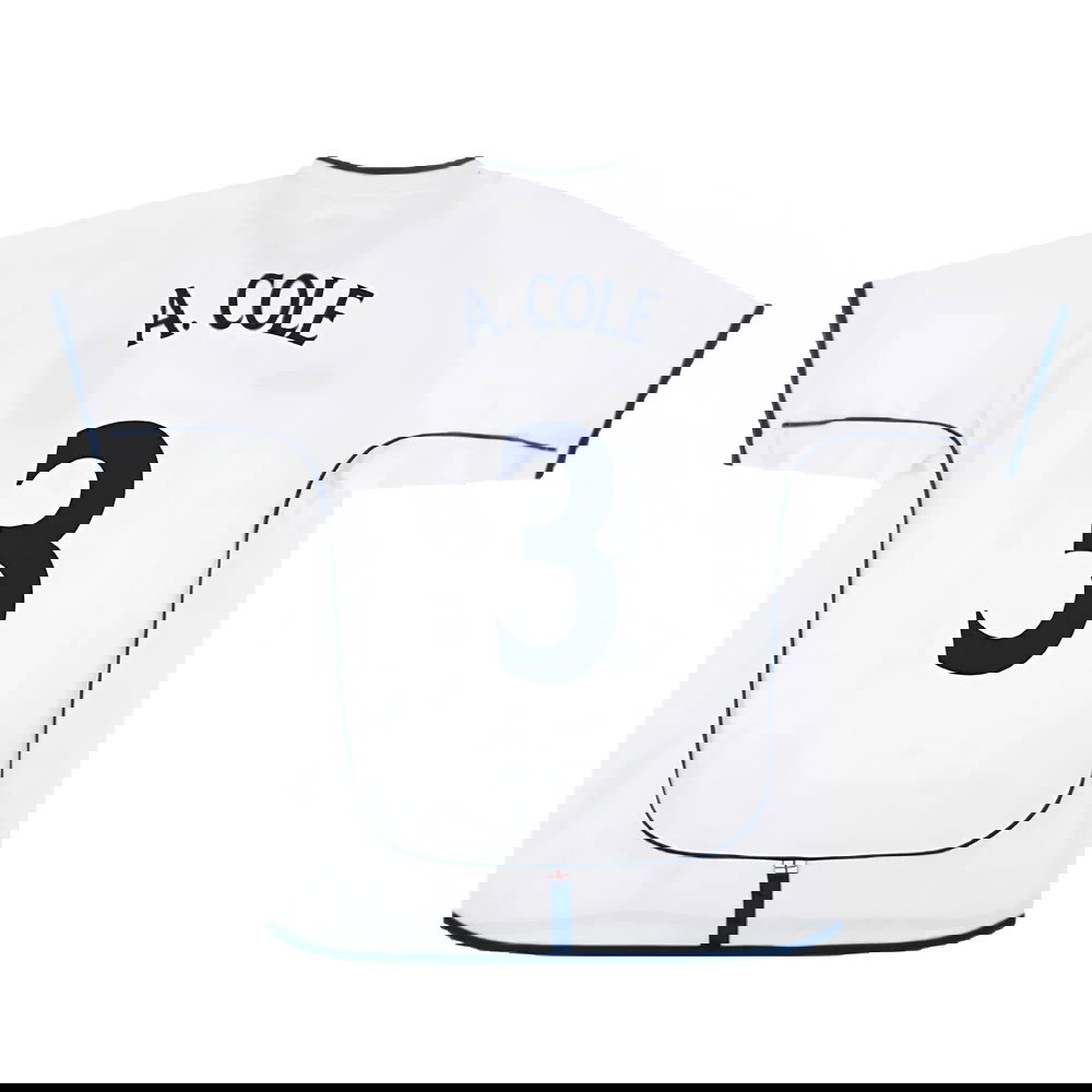 England 2001-03 Home Shirt (XXL) (Excellent) (A. Cole 3)