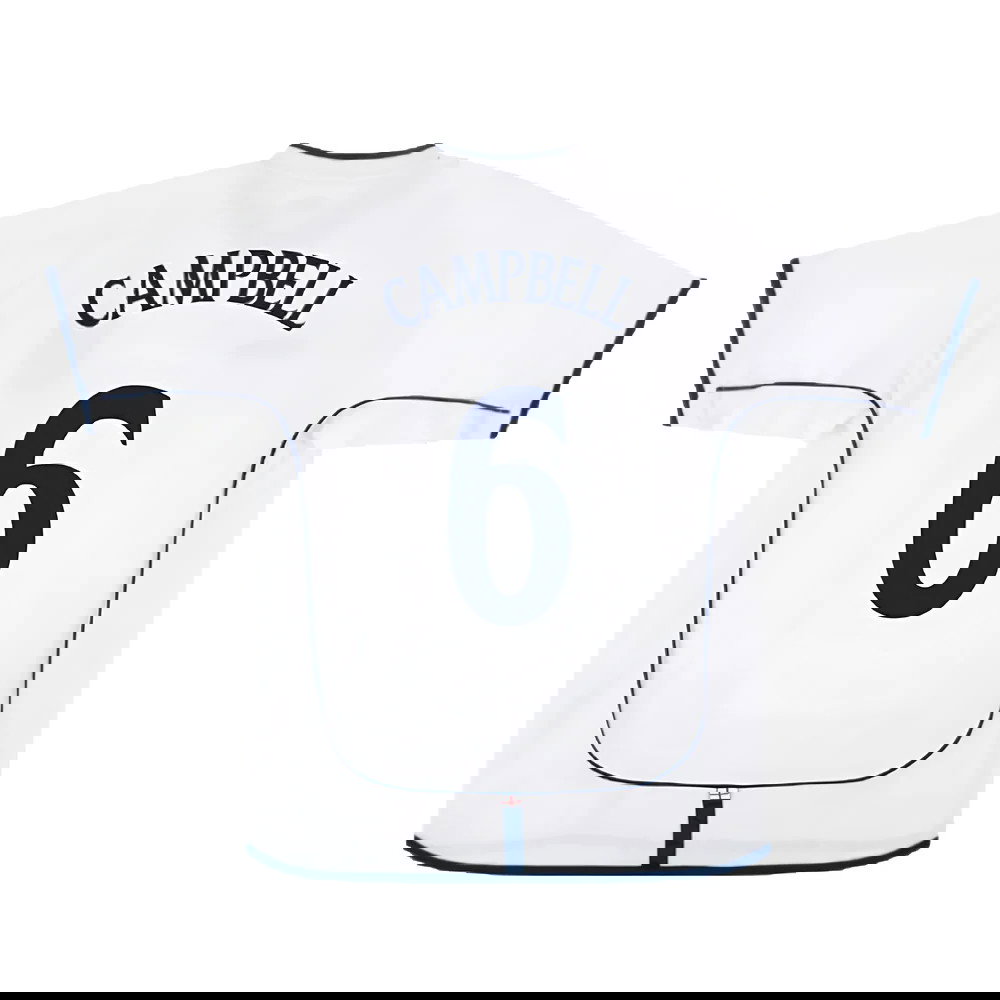 England 2001-03 Home Shirt (XL) (Very Good) (Campbell 6)