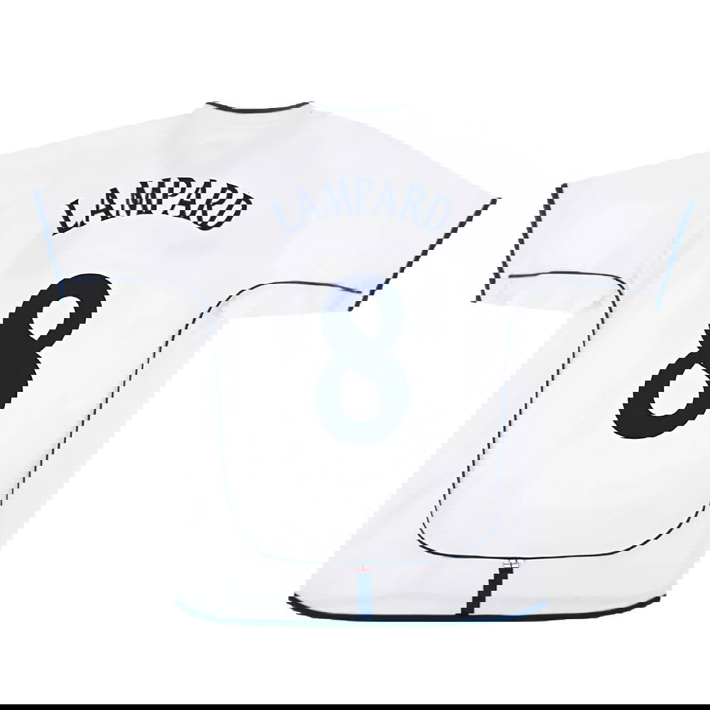 England 2001-03 Home Shirt (XL) (Very Good) (LAMPARD 8)