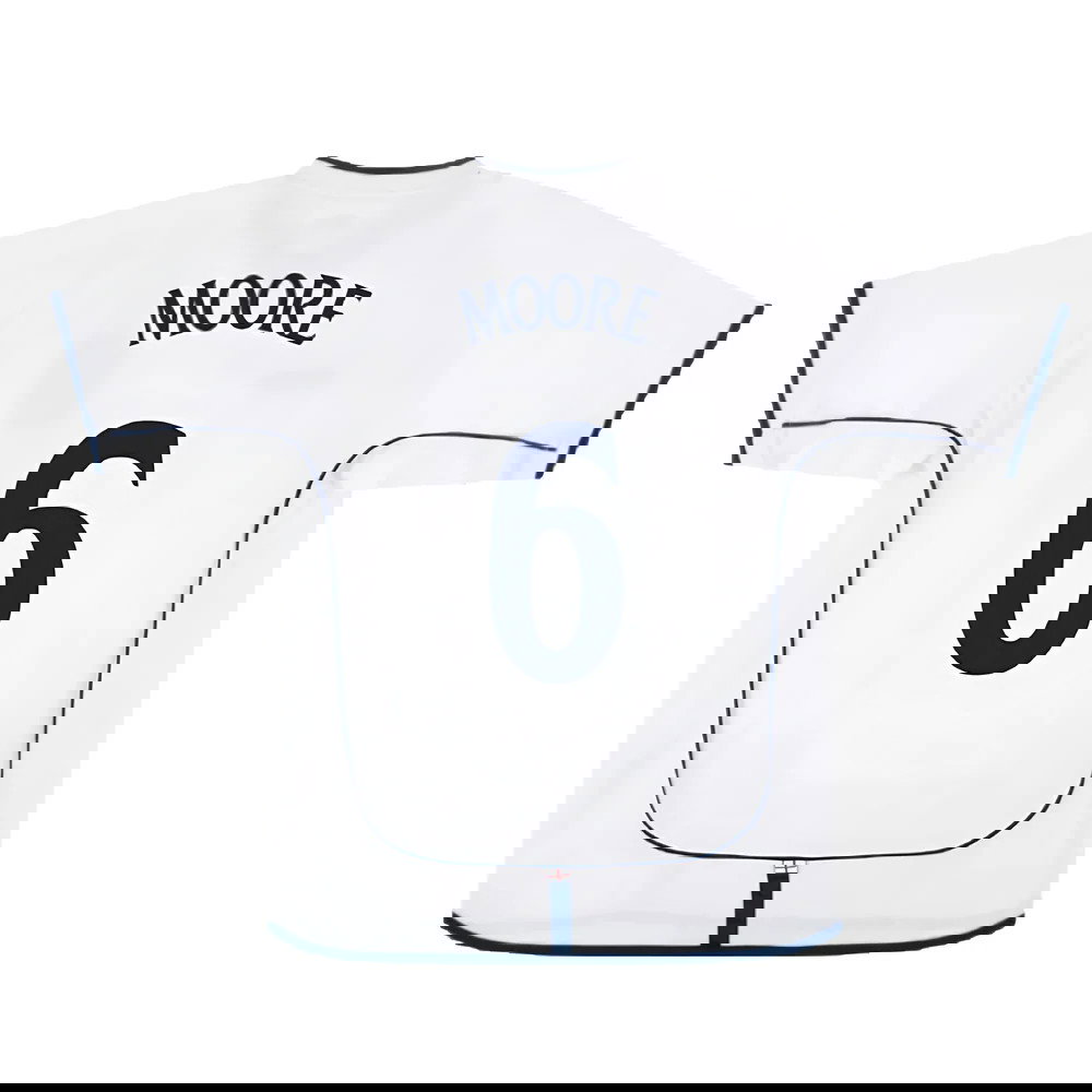 England 2001-03 Home Shirt (XL) (Very Good) (MOORE 6)