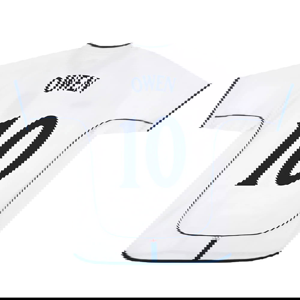 England 2001-03 Home Shirt (XXL) (Excellent) (OWEN 10)